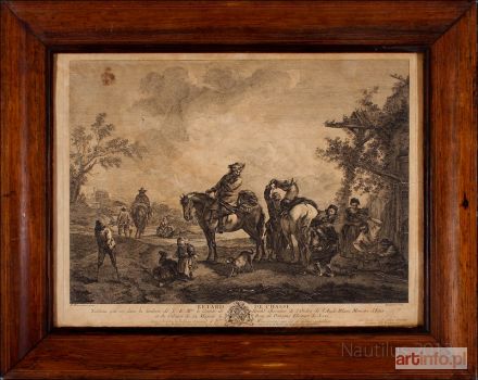 BEAUMONT Pierre Francois | Retard de Chasse [Kucie konia], ok. 1745