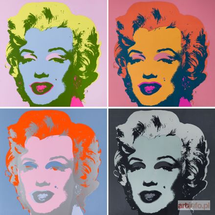 WARHOL Andy | Marylin Monroe - zestaw czterech grafik