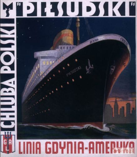 AUTOR nieokreślony | MS Piłsudski - Linia Gdynia-Ameryka, 1935