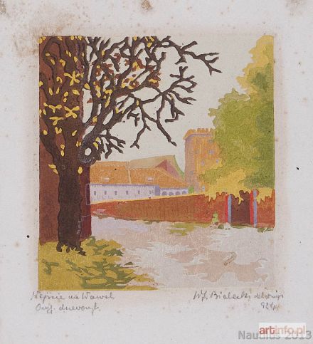 BIELECKI Władysław | Wejście na Wawel, 1921