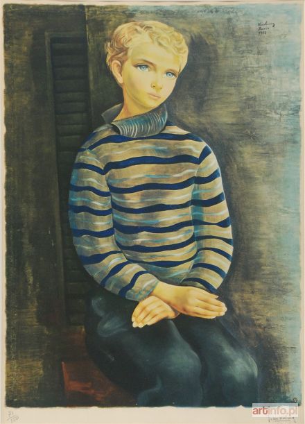 KISLING Mojżesz | Portret chłopca