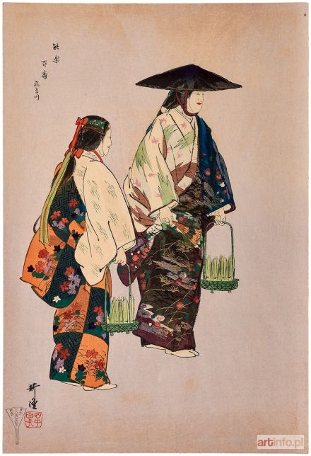 KOGYO Tsukioka | Scena z teatru No, ok. 1900