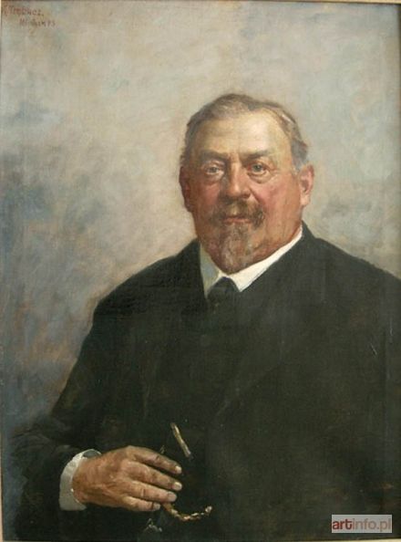 TRĘBACZ Maurycy | Portret mężczyzny (1893)