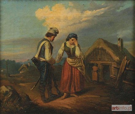 BAKAŁOWICZ Władysław | Pożegnanie, ok. 1863