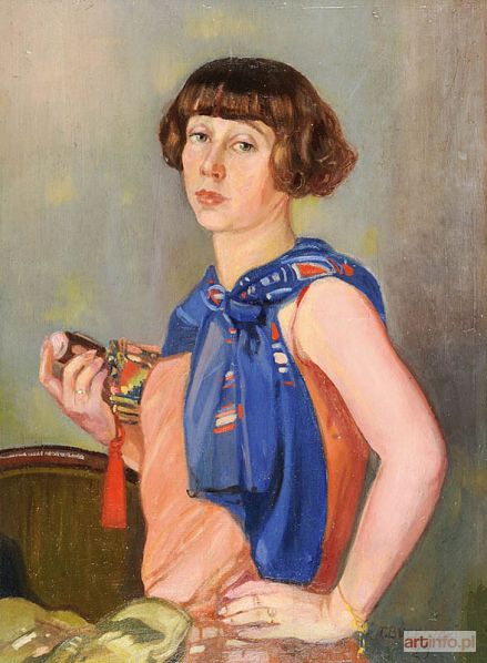 BULEWSKI Tadeusz | PORTRET W STYLU ART DECO, 1929