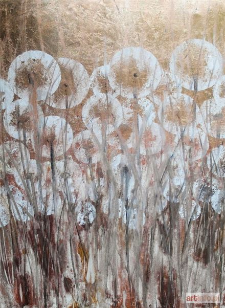 ŚWIGULSKA Mariola | Miedziany zachód słońca, z cyklu Zauroczona Dmuchawcami, 2018