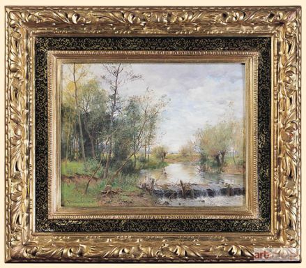 KUBIERSCHKHY Erich | GROBLA NA RZECE, 1894