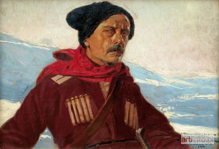 WYGRZYWALSKI Feliks Michał | CZERKIES. AUTOPORTRET ARTYSTY, 1916