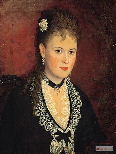 ŚLENDZIŃSKI Wincenty | Portret pięknej damy