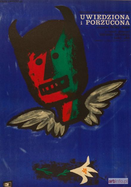 LIPIŃSKI Eryk | Plakat do filmu UWIEDZIONA I PORZUCONA, 1965