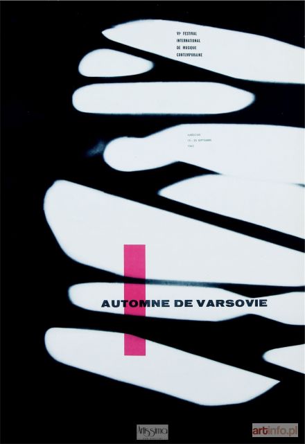 ZAMECZNIK Wojciech | Plakat muzyczny Automne de Varsovie (Warszawska Jesień’62), 1962