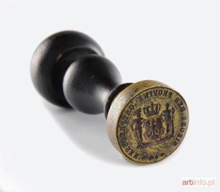 Tłok pieczętny do laku, Prowincji Prus Wschodnich