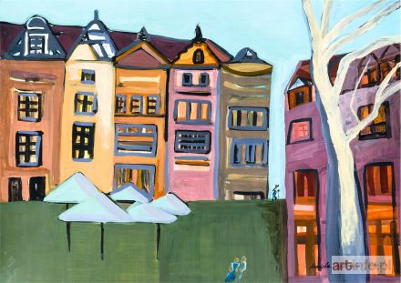 ŻYLIŃSKA-JESTADT Mariola | Miasteczko, 2015 r.