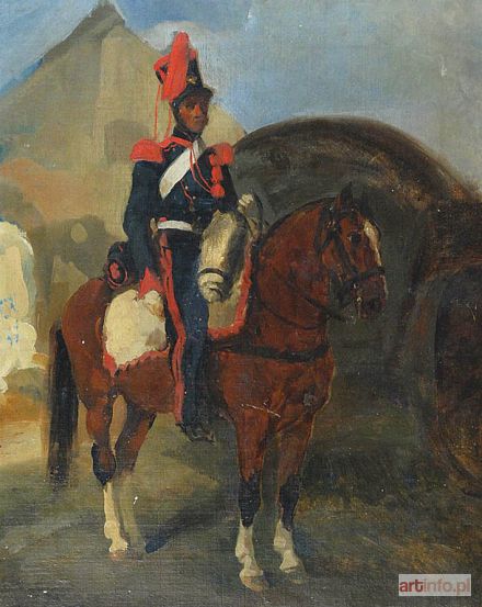 MICHAŁOWSKI Piotr | Żołnierz francuski na koniu, ok. 1835