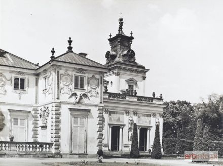 BANKIEWICZ Czesław | O) WARSZAWA VII - WIDOK PAŁACU W WILANOWIE OD STRONY OGRODU, 1968