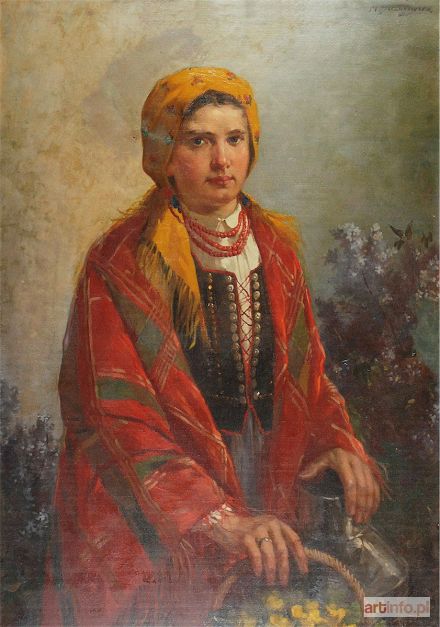 SZCZUGOWSKI Marian | Kwiaciarka, ok. 1920