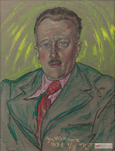 WITKACY - WITKIEWICZ Stanisław Ignacy | Portret męski, 1938 r.