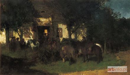 GIERYMSKI Maksymilian | Rewizja nocna, 1872