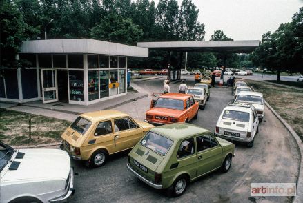 NIEDENTHAL Chris | Stacja benzynowa CPN, Warszawa, lata ’80