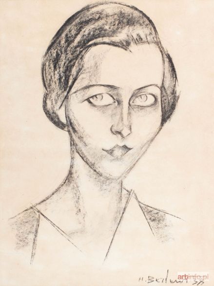 BERLEWI Henryk | PORTRET KOBIETY, 1938