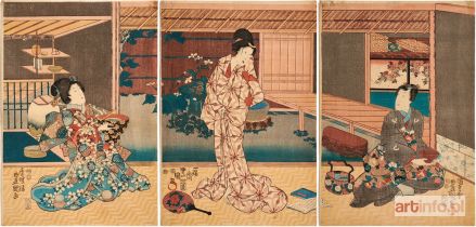 KUNISADA Utagawa (Toyokuni III) | Letni poranek, 1847-1852
