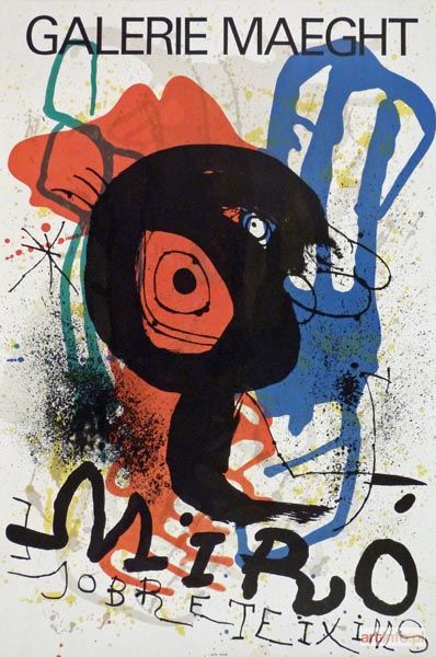 MIRÓ Joan | Abstrakcja. Sobreteixims, 1973