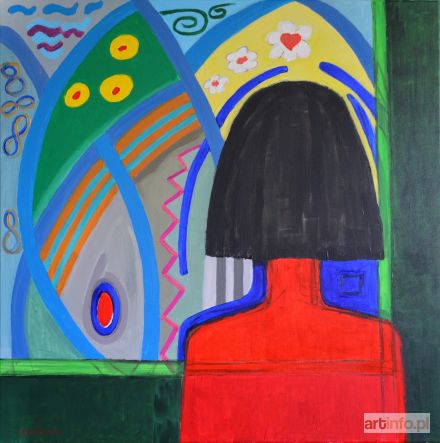 OSIŃSKA-ROZPĘDEK Ewa | Zapatrzenie, zagubienie, 2016r.