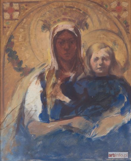 TETMAJER Włodzimierz | Madonna z Dzieciątkiem, około 1916 r.