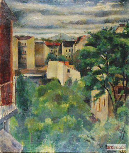 RADNICKI Zygmunt | Widok Lwowa, 1921