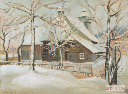 BORYSOWSKI Stanisław | Kościółek na Podhalu, 1931