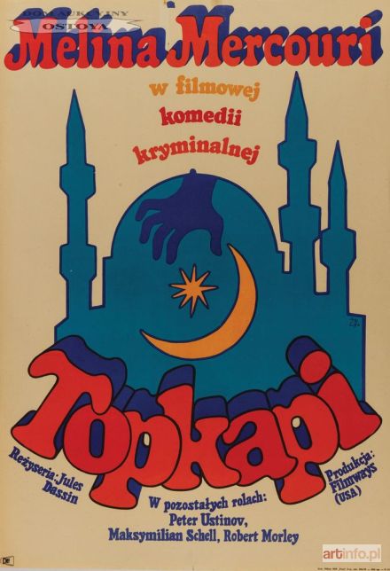 ŻBIKOWSKI Maciej | Plakat do filmu TOPKAPI, 1969