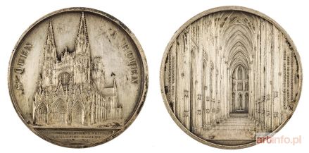 WIENER Jacques | MEDAL, KATEDRA W ROUEN, 1859