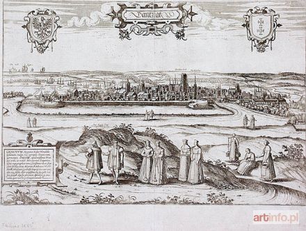 HOGENBERG Franz | Widok Gdańska z Grodziska, 1573