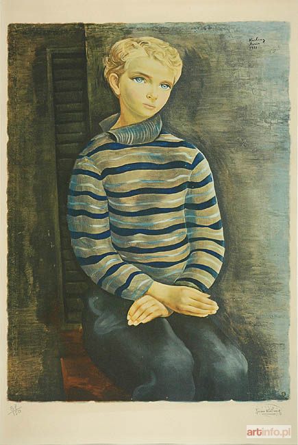 KISLING Mojżesz | Portret chłopca