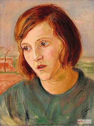 HOFMAN Wlastimil | Portret dziewczynki, 1926