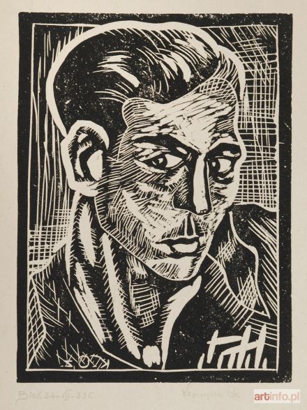 KOPCZYŃSKI Czesław | Autoportret, 1953