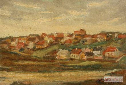 BEDNARSKI Wincenty | Pejzaż podmiejski, 1935 r.