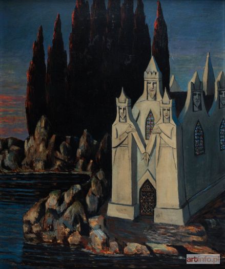 BIEGAS Bolesław | LA CHAPELLE, 1937 / Z CYKLU MISTYKA NIESKOŃCZONOŚCI