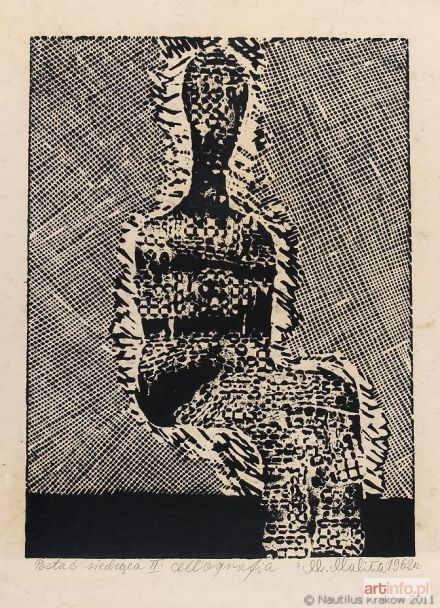 MALINA Marian | Postać siedząca II, 1962