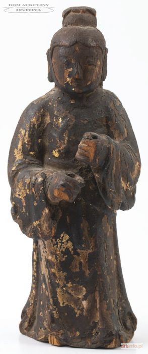 STOJĄCY MĘŻCZYZNA, Chiny, XIX w.