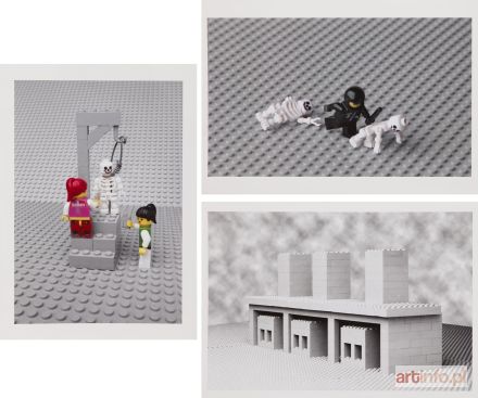 LIBERA Zbigniew | Set of the 3 photographies - Album des KZL LEGO, 2005