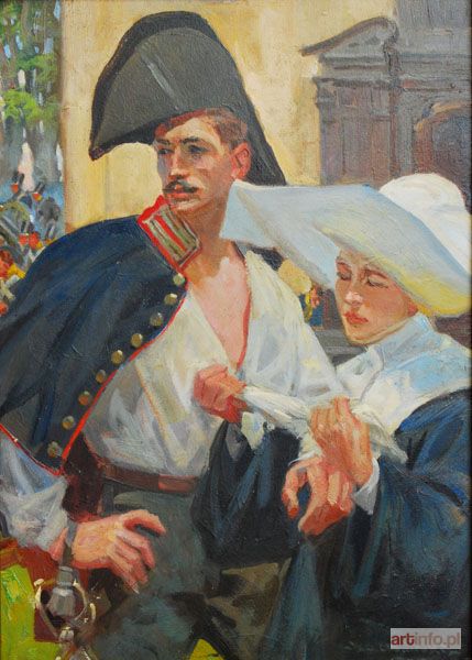 NOWICKI Jan Marian | Siostra miłosierdzia, wg Wojciecha Kossaka, 1925