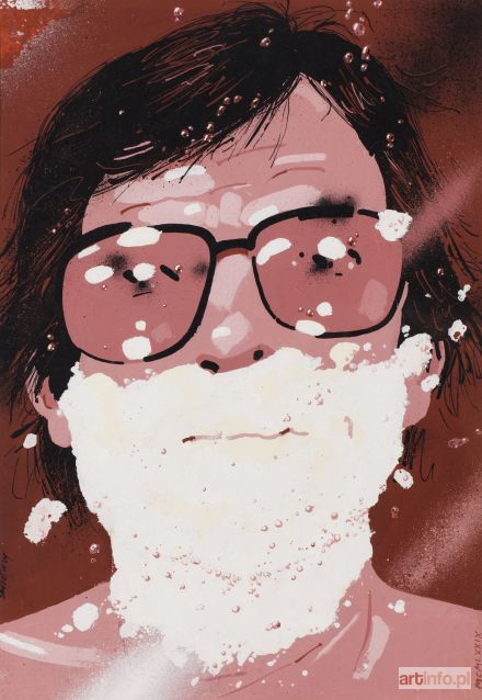 ŚWIERZY Waldemar | Portret mężczyzny , 1979 r.