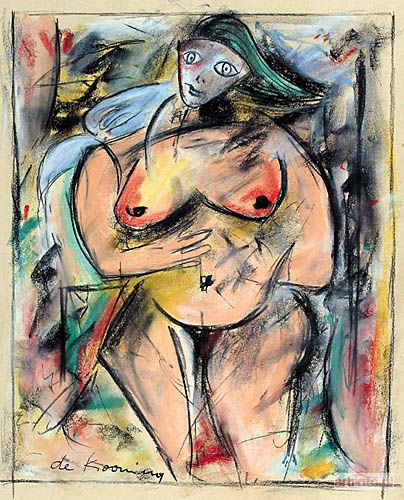 KOONING de Willem | WOMAN SITTING [Siedząca kobieta], ok. 1952