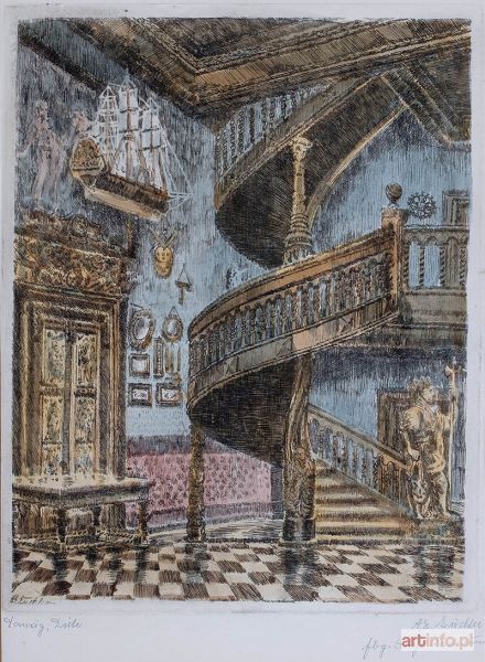 EUCHLER Alfred Erich | Wnętrze ratusza