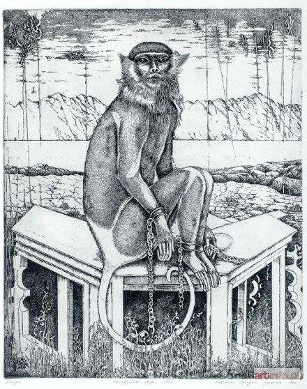 STRYJEC Ryszard | Małpa, 1987 r.