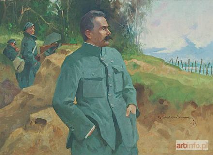 STUDENCKI Stanisław | Józef Piłsudski w okopach, 1939