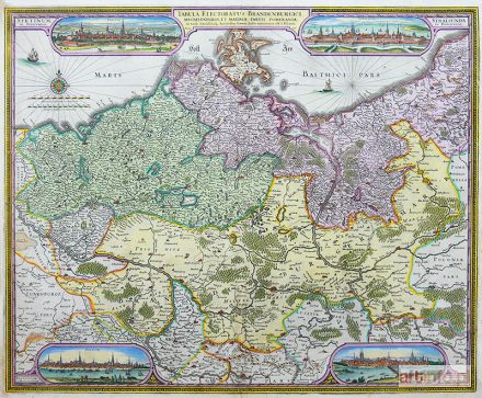 VISSCHER Claes Janszoon | Tabula Electoratus Brandenburgici, Meckelenburgi, et Maximae Partis Pomeraniae ...