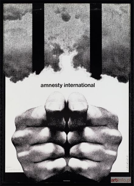 CIEŚLEWICZ Roman | Plakat Amnesty International, 1975