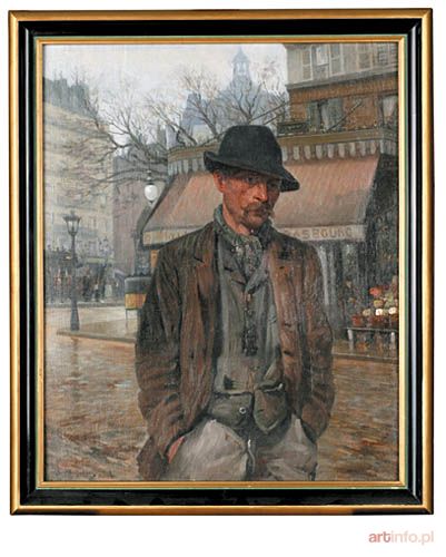 TALJAŃSKI Albert | Portret mężczyzny, 1897 r.